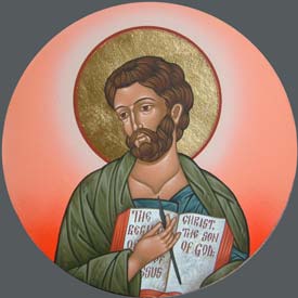 An icon representing John-Mark the evangelist
