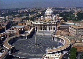 The Vatican, the historic centre of western christianity