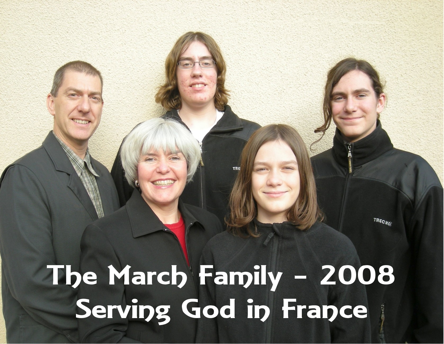Our prayercard 2008
