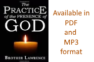 pdf and audio files of teh practice of the presence of god