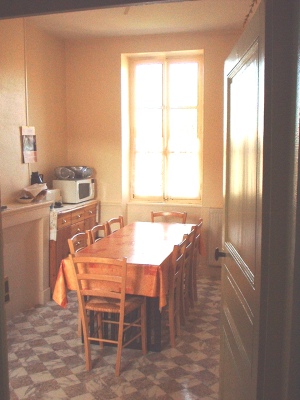 The main room of the house for french people.