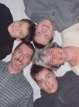 La famille March, octobre 2005